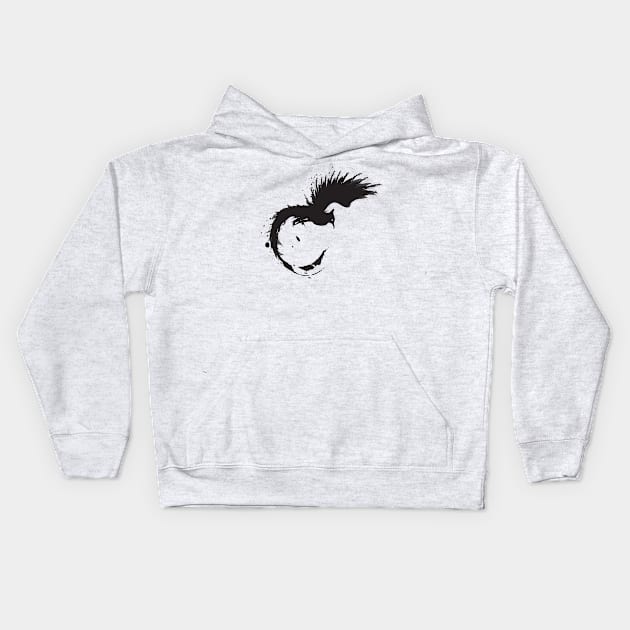 The Raven Kids Hoodie by caudavorae